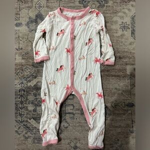 Kyte Baby Unicorn Snap Romper
